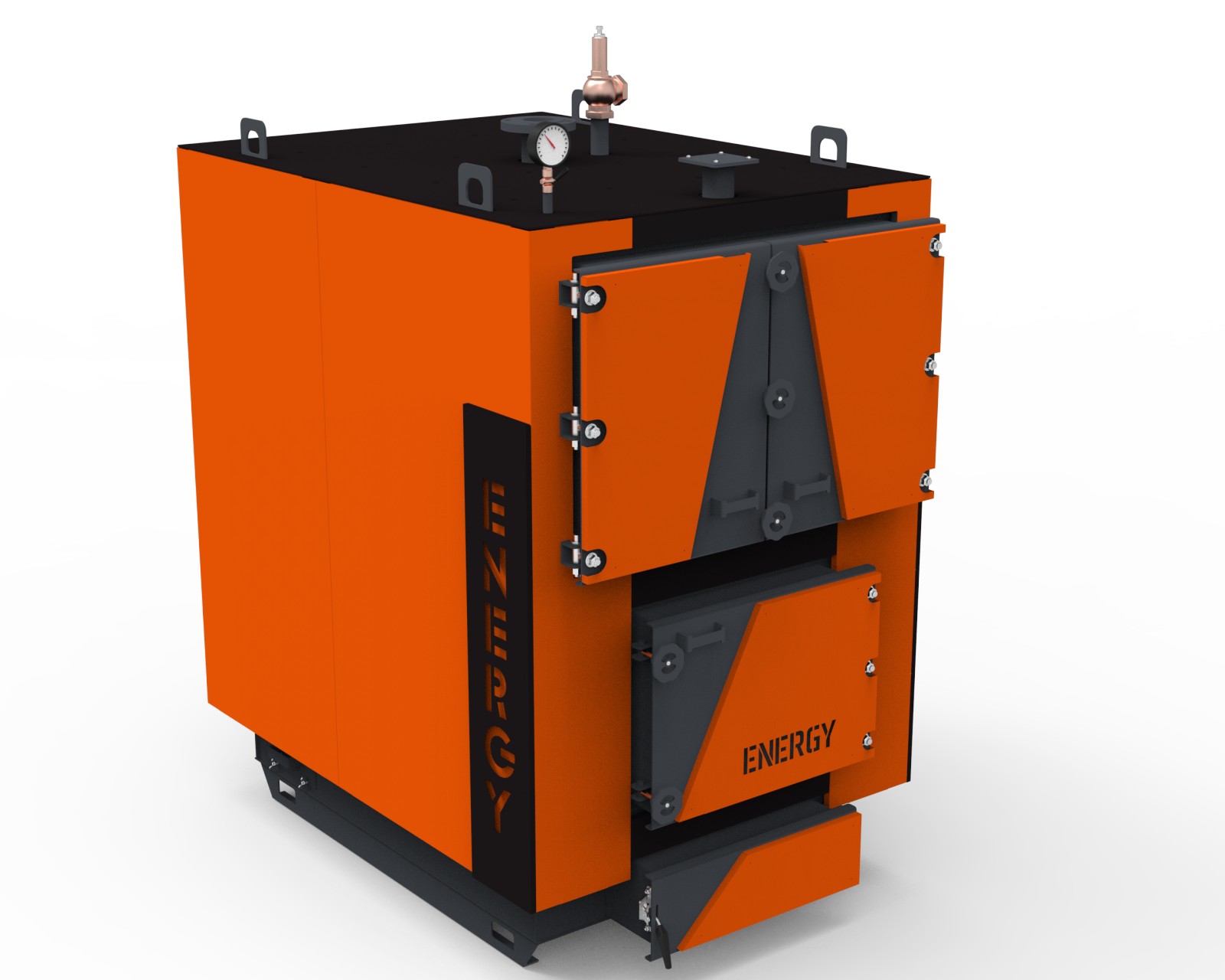 Твердопаливний котел ТЕРМО СТАЛЬ ENERGY 250